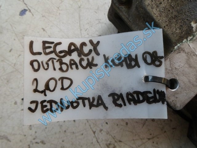 riadiaca jednotka riadenia na subaru legacy outback, 